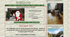 Desktop Screenshot of deerfieldtreefarm.com